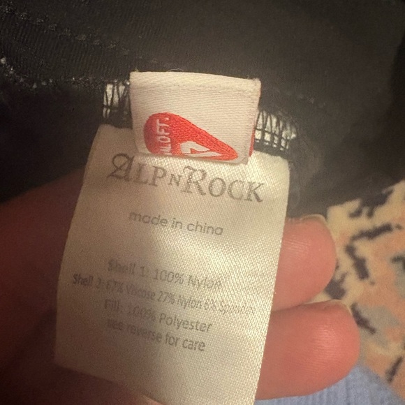 Alp N Rock Black Quilted Joggers - Picture 10 of 10